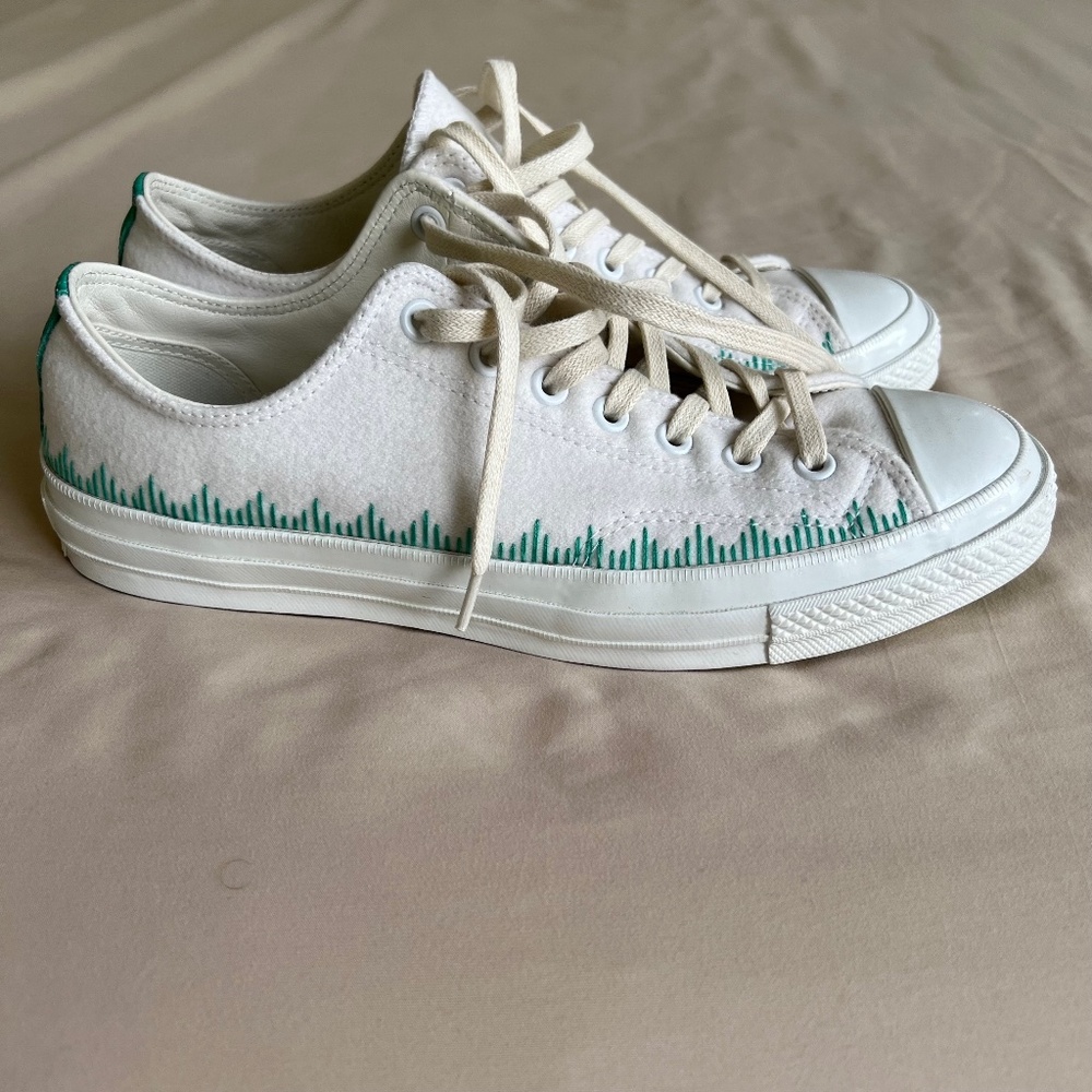 Converse x Union Chuck Taylor All Star 1970 CT70 143286C white green neon 10